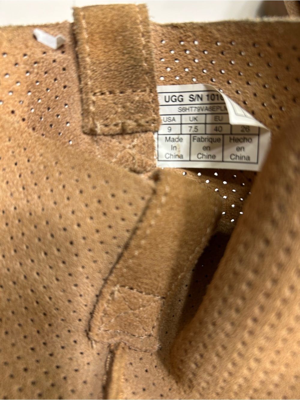 UGG Casual Suede Ankle Boots in Tan - Picture 3 of 3